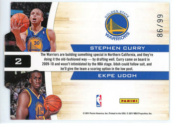Steph Curry & Ekpe Udoh 2010-11 Panini Playoff