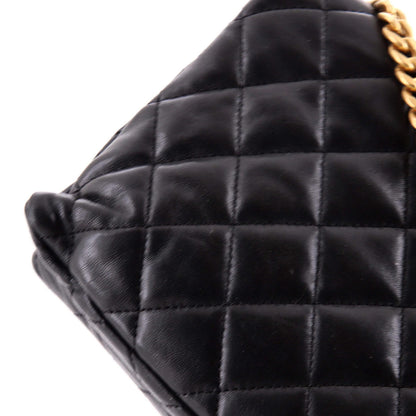 Chanel All Slide Long Flap Bag Quilted Lambskin Medium