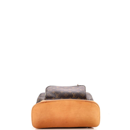 Louis Vuitton Vintage Montsouris Backpack Monogram Canvas Gm