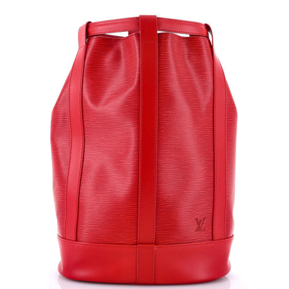 Louis Vuitton Randonnee Backpack Epi Leather Pm