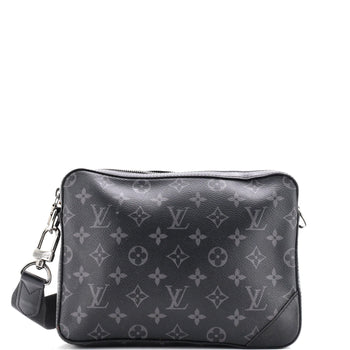 Louis Vuitton Trio Messenger Bag Reverse Monogram Eclipse Canvas