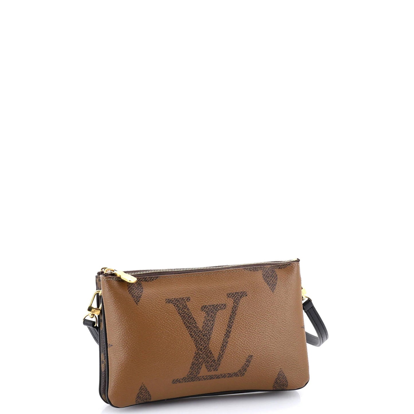 Louis Vuitton Double Zip Pochette Reverse Monogram Giant