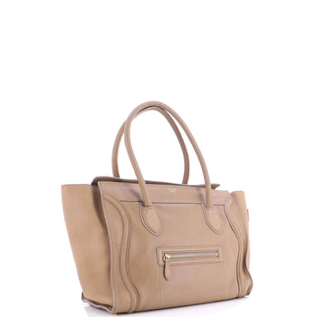 Celine Shoulder Luggage Bag Leather