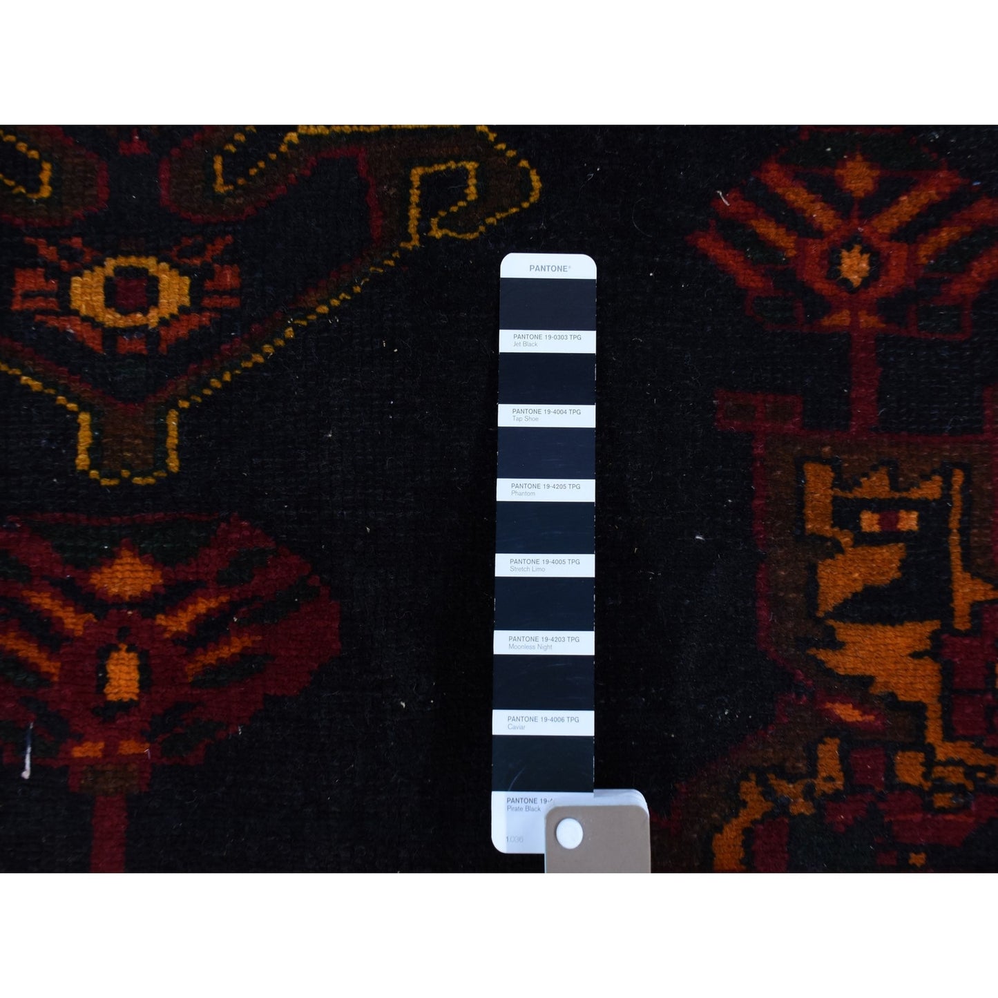 5'1"X13'3" Blue Vintage Baktiarjoon Hand Knotted Wool Wide Runner Rug