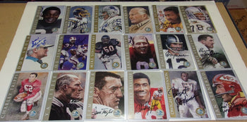 Roger Staubach,Joe Namath ,Tom Landry Hof Series