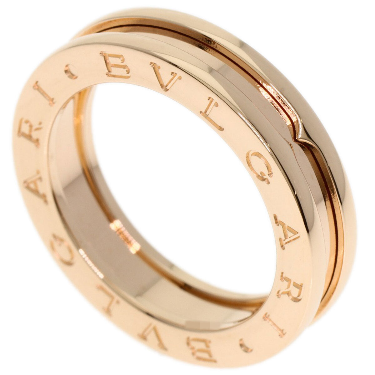 Bvlgari   Ring B.Zero1 1 Band #52 K18 Pink Gold