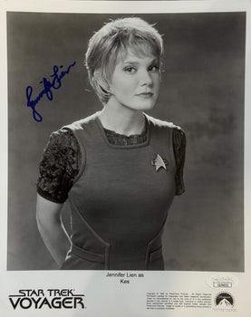 Jennifer Lien Star Trek Voyager Autographed Photo (Jsa)