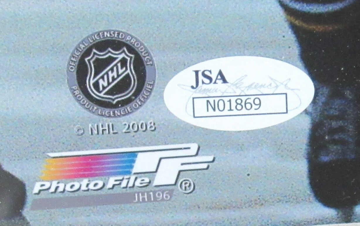 Joe Mullen Hof Penguins Signed/Autographed 11X14 Photo Framed Jsa 158162