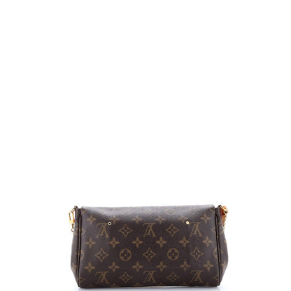 Louis Vuitton Favorite Handbag Monogram Canvas Mm