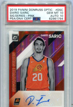 Dario Saric 2019 Panini Optic Signature Series
