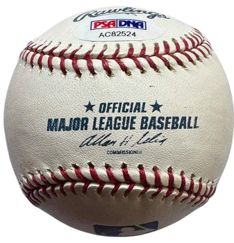 Rafael Palmiero Autographed Official Major League Baseball (Psa)