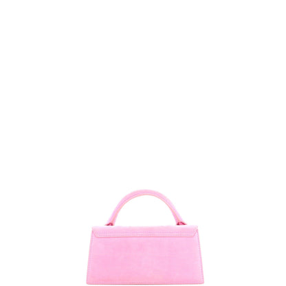 Jacquemus Le Chiquito Bag Crocodile Embossed Suede Long
