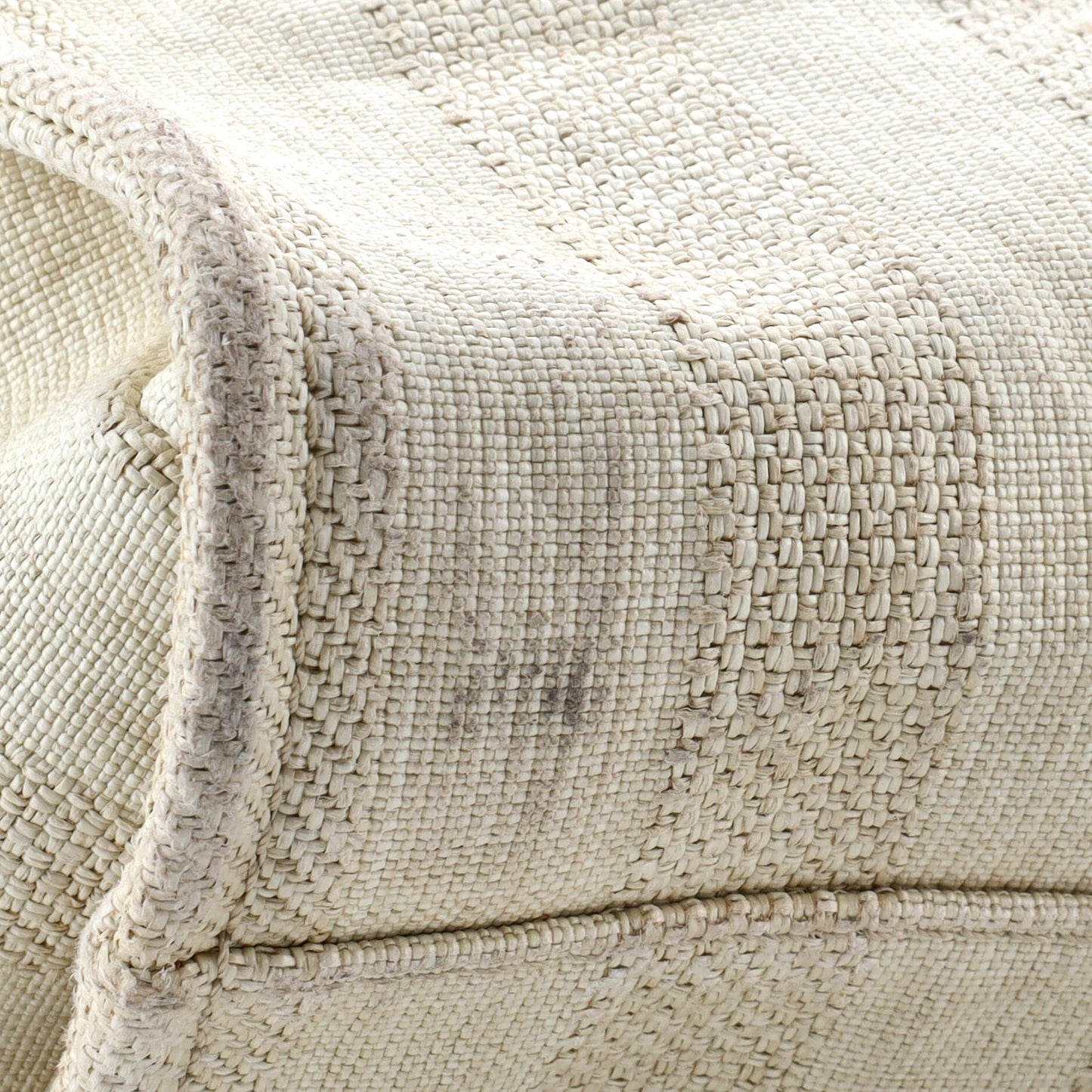 Chanel Deauville Tote Striped Mixed Fibers Medium