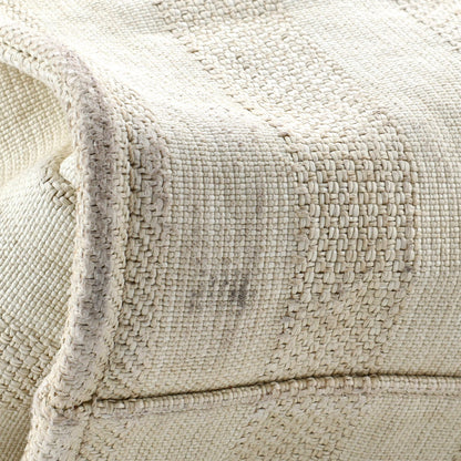 Chanel Deauville Tote Striped Mixed Fibers Medium