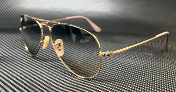 Ray Ban Rb3689 001 Gd Aviator Arista Gold 62 Mm Unisex Sunglasses