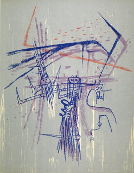 Wifredo Lam (Cuban) Original Lithograph Print