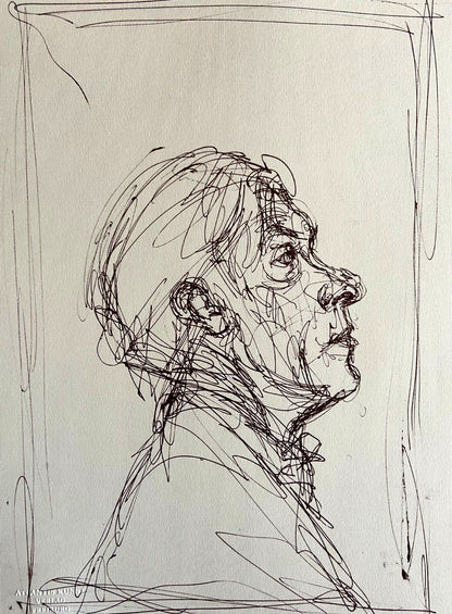 Alberto Giacometti Lithograph Coa Signed Stamped Numbered 180 Ex