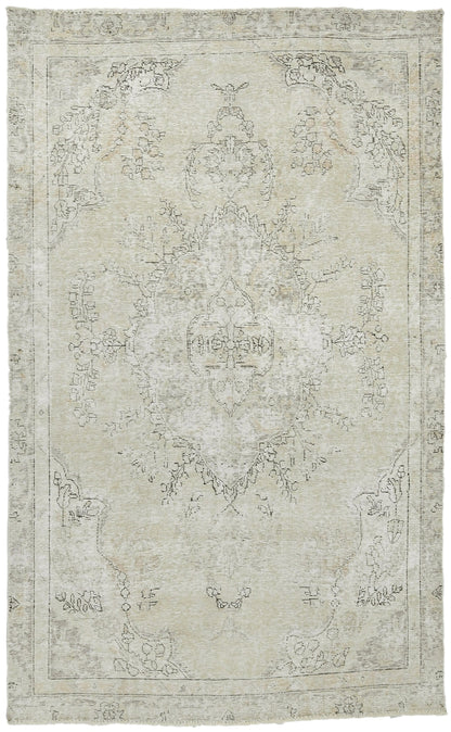 Antique Vintage Oriental Rug 5'2X8'5 Ft Medallion