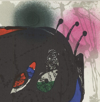 Joan Miro Litografia Original Iii 