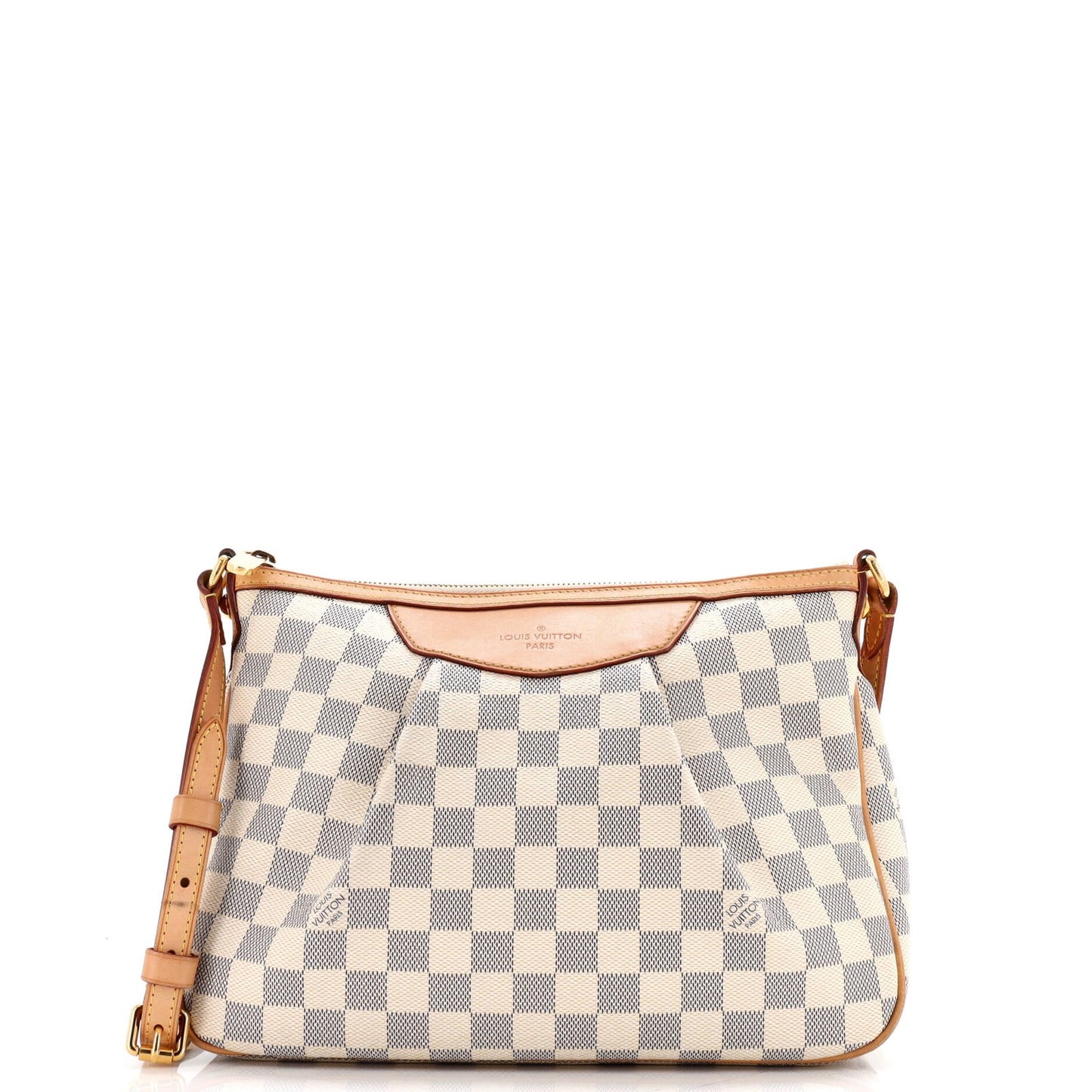 Louis Vuitton Siracusa Handbag Damier Pm