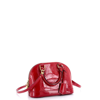 Louis Vuitton Alma Handbag Monogram Vernis Bb
