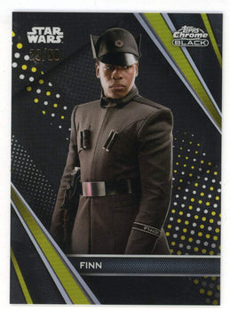 Finn 2023 Topps Chrome Black Star Wars #40 /50