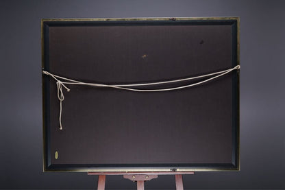 Harold Altman Lithograph Chair 1980 Signed Limited Edition Us Landscape Framed