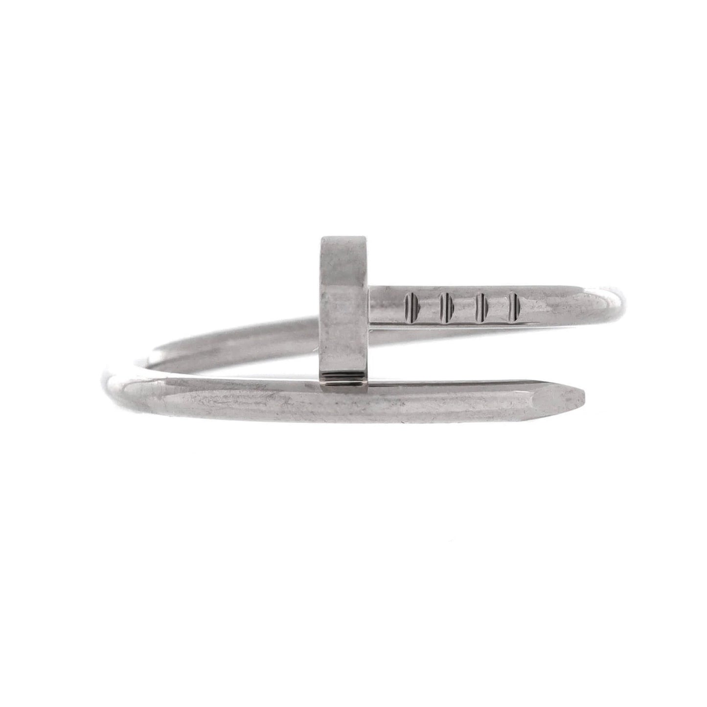 Cartier Juste Un Clou Ring 18K White Gold Small