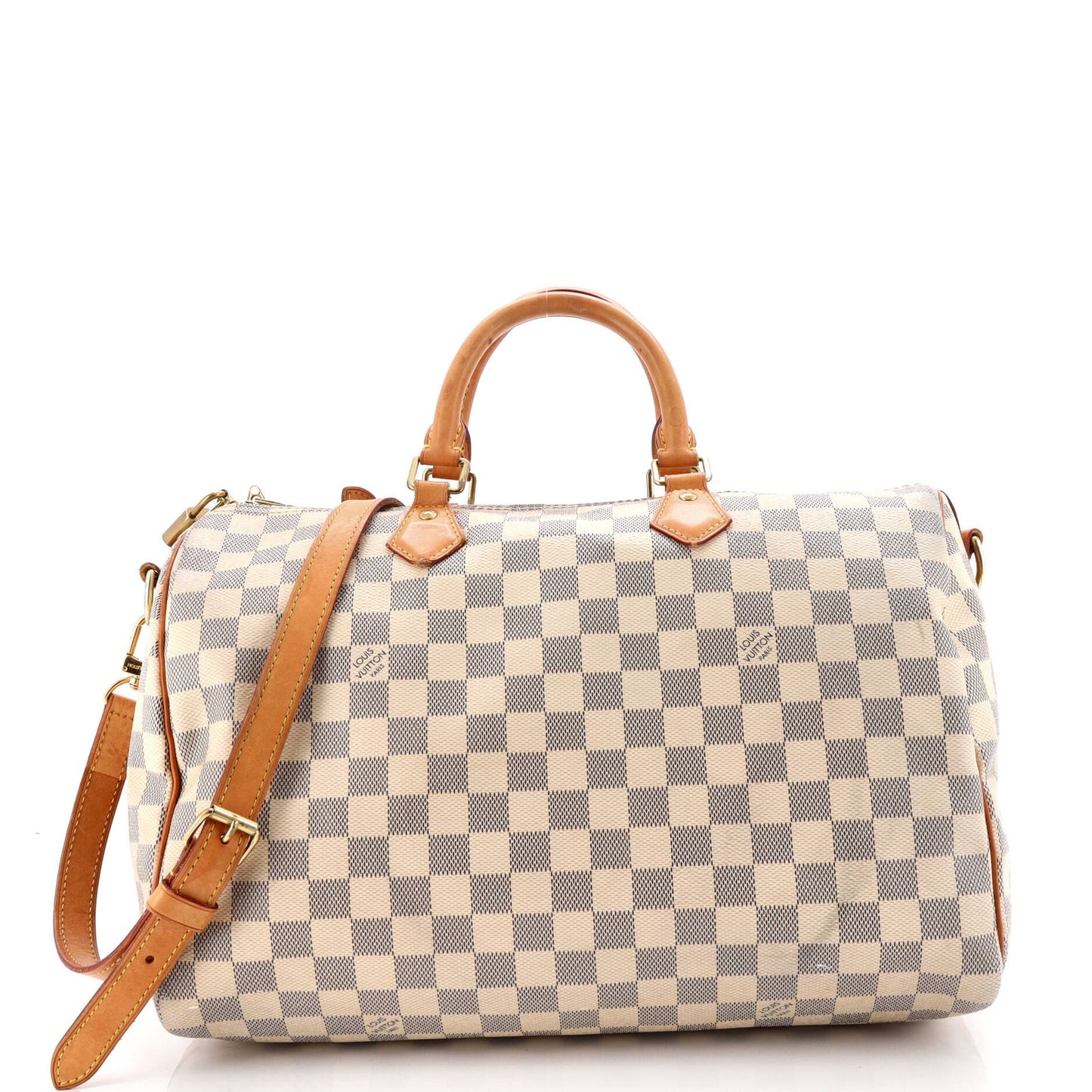 Louis Vuitton Speedy Bandouliere Bag Damier 35