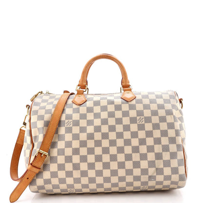 Louis Vuitton Speedy Bandouliere Bag Damier 35
