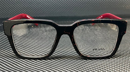PRADA PR 08ZV 11F1O1 Black Marble Men's 54 mm