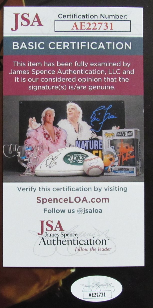 Michael J Fox/Christopher Lloyd Auto/Sign 16X20 Photo Back To Future Jsa 174011