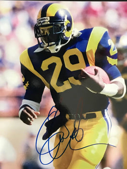 Eric Dickerson Autographed 8X10 Football Photo