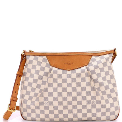 Louis Vuitton Siracusa Handbag Damier Mm