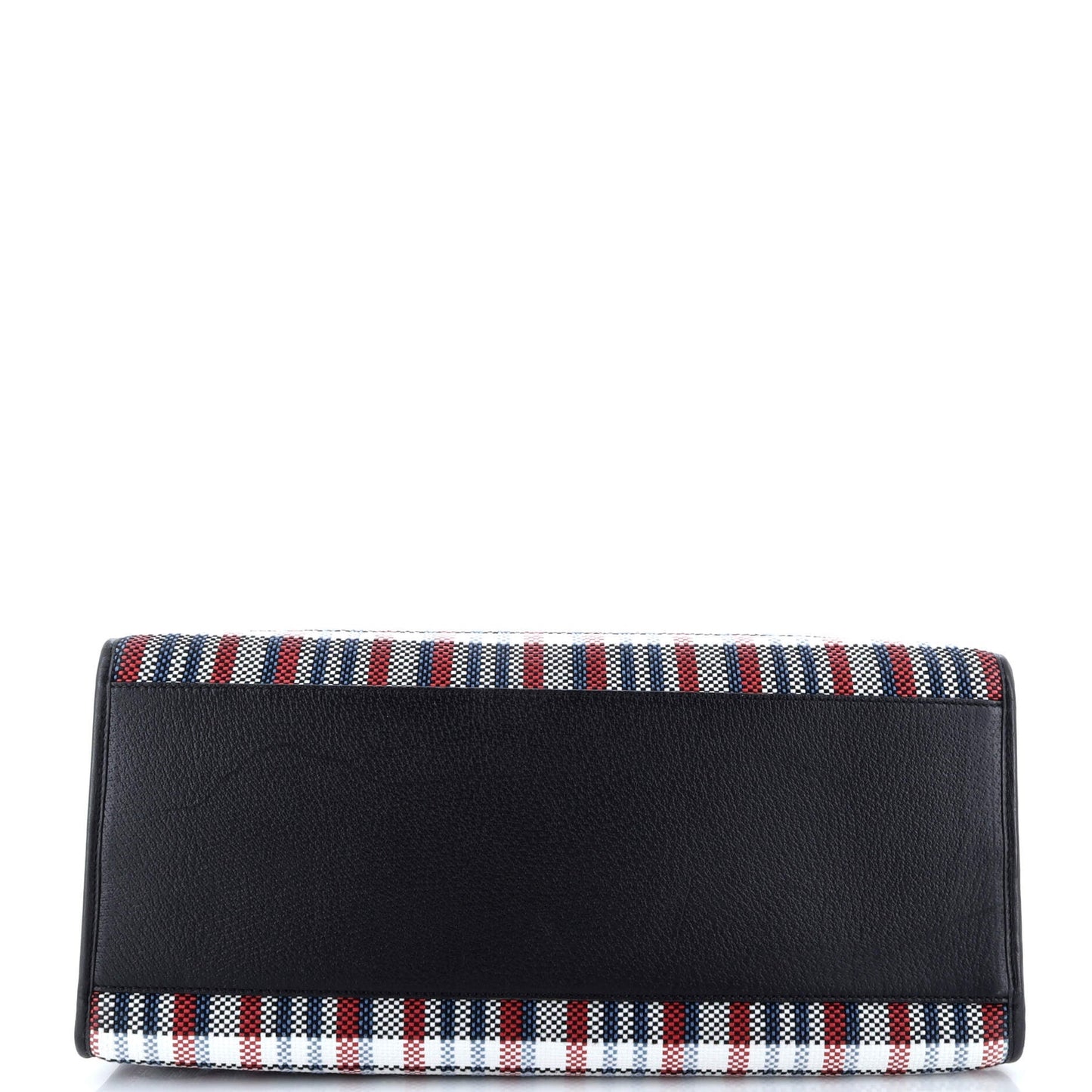 Gucci Iccug Tote Embroidered Faux Raffia Large