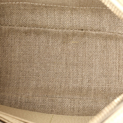 Gucci Bree Disco Crossbody Bag Gg Canvas With Leather Mini