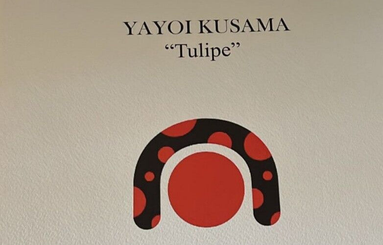 Yayoi Kusama ' Tulip ' Lithograph Mori Museum Hand Numbered Coa