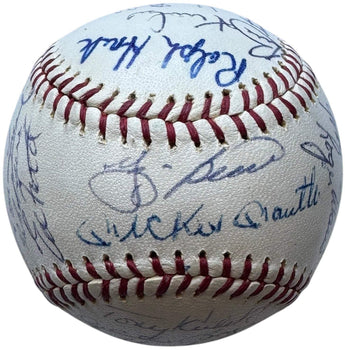 1963 New York Yankees Team Signed American League Baseball (Jsa)