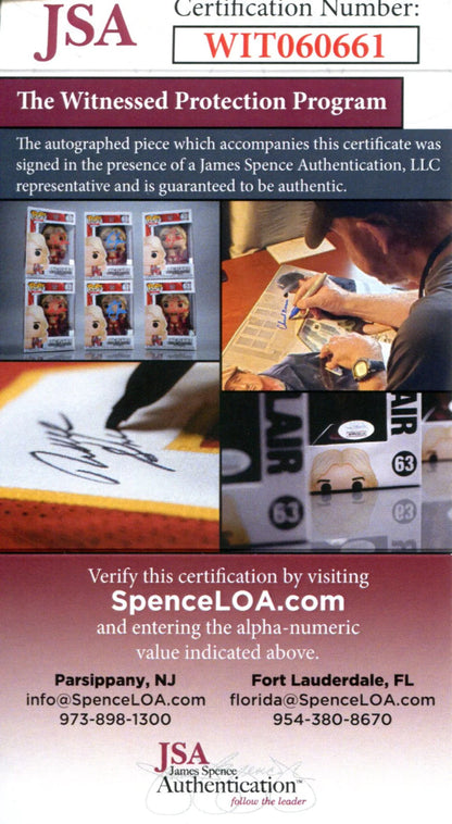 Oj Simpson "Fight On" Autographed Usc Trojans Custom Red Jersey (Jsa)