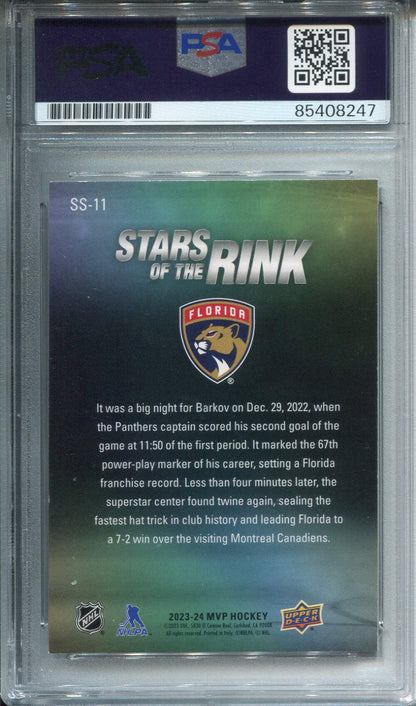 Aleksander Barkov Autographed Upper Deck Card Psa Authentic Auto