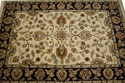 Hand knotted classic floral oriental area rug home decor carpet foyer