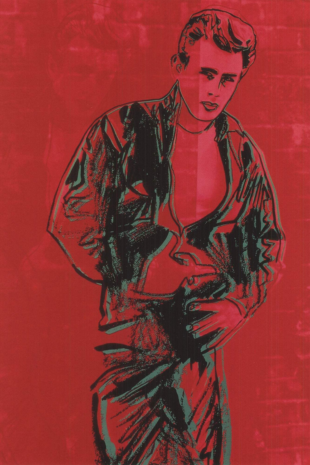 Andy Warhol Ads: Rebel Without A Cause (James Dean) " Poster