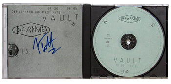 Joe Elliott Autographed Cd Cover 