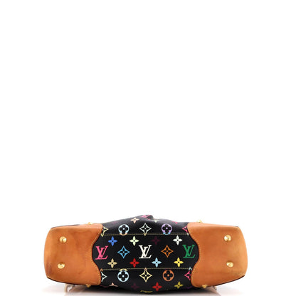 Louis Vuitton Judy Handbag Monogram Multicolor Mm