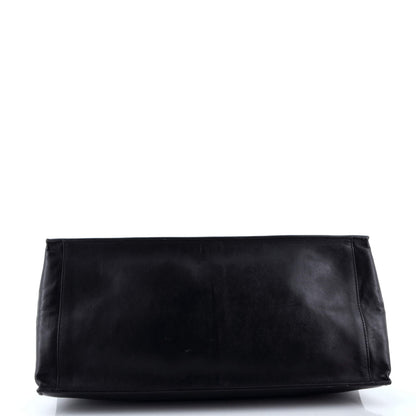 Saint Laurent Rive Gauche Shopper Tote Leather Small