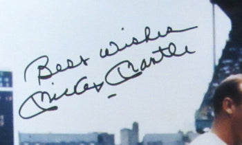 Mickey Mantle Mm Day Stadium 1965 Yankees Signed  11X14 Photo Beckett 165860