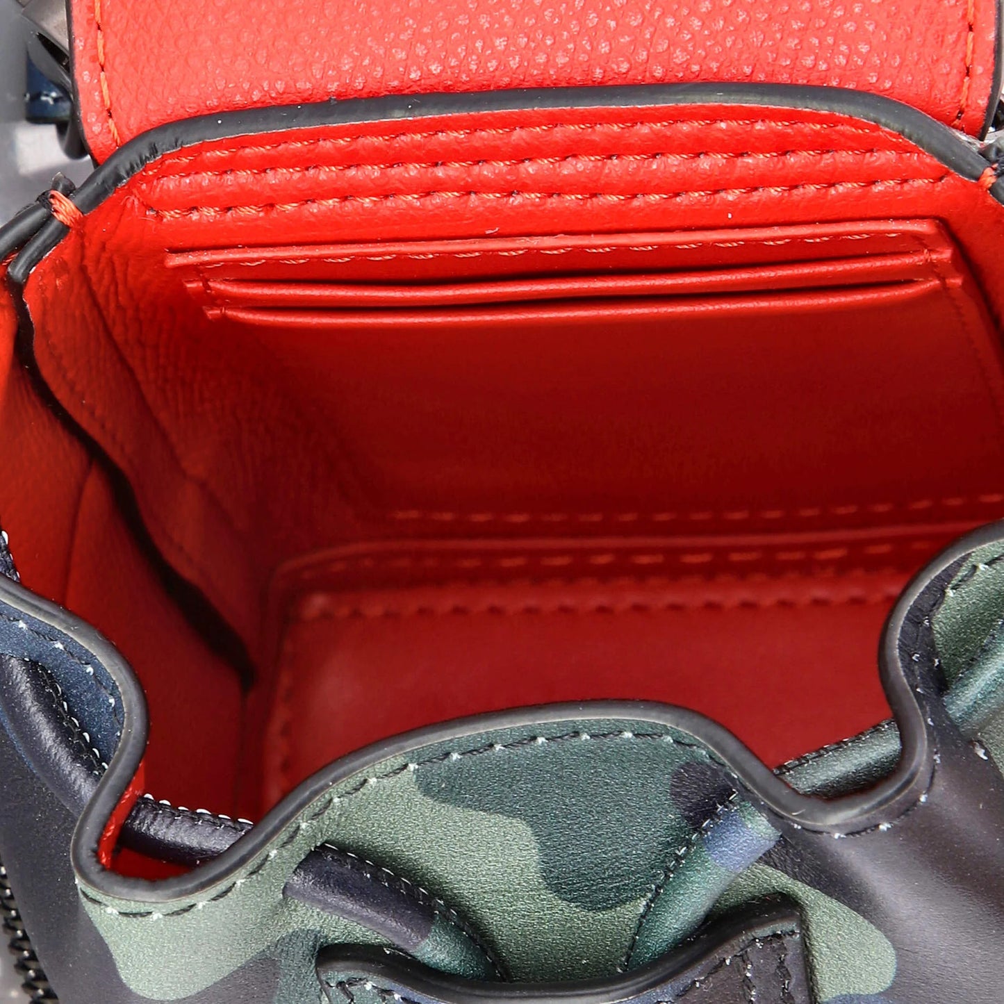 Leather Christian Louboutin Explorafunk Keyring Crossbody Bag Spiked Printed