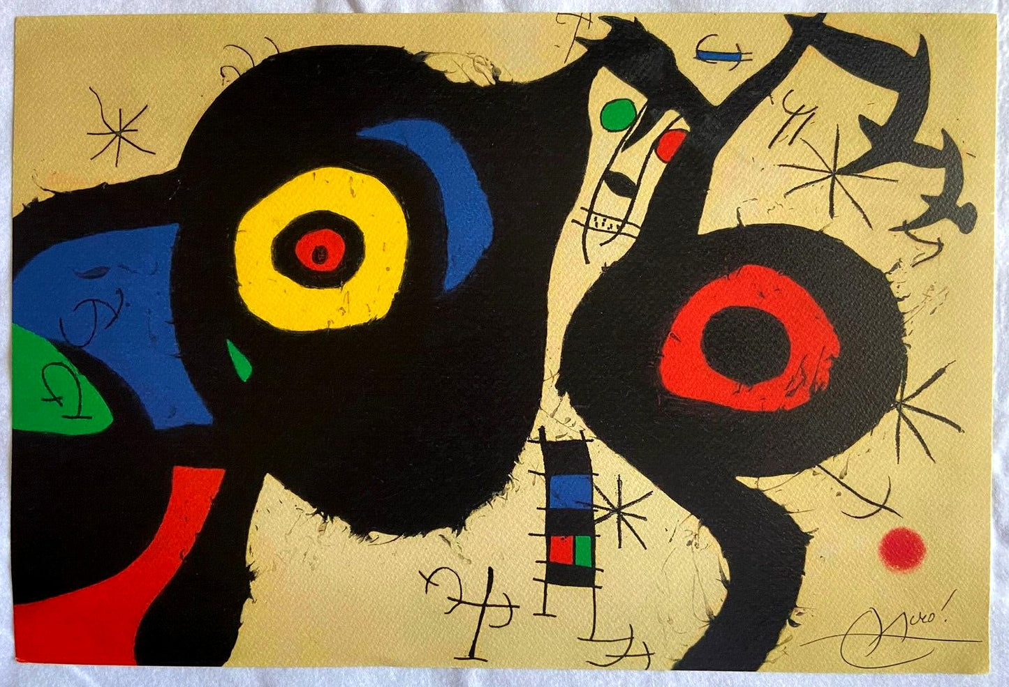 Joan Mir Lithograph Maeght