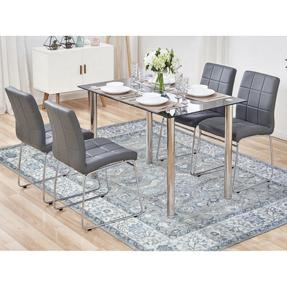 Rug 8'3"x10' Repose Gray Hand Knotted Peshawar Sickle Leaf Design Wool