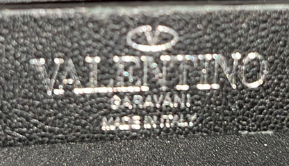 Valentino Garavani Vlogo Square Crossbody Bag Printed Leather Small